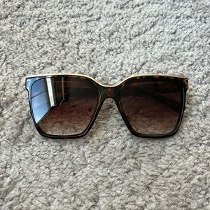 Wide Frame Tortoise Sunglasses